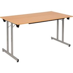 Table rabattable sodematub ft147tpmu-1500 rectangulaire en hêtre