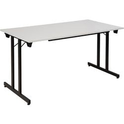 Table rabattable sodematub ft147tpmu-9100 rectangulaire gris