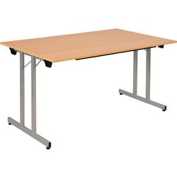 Table rabattable sodematub ft148tpmu-1500 rectangulaire en hêtre
