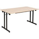 Table rabattable sodematub ft148tpmu-6100 rectangulaire en érable