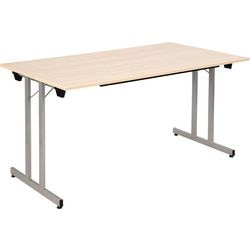Table rabattable sodematub ft148tpmu-6500 rectangulaire en érable