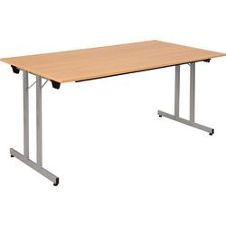 Table rabattable sodematub ft168tpmu-1500 rectangulaire en hêtre