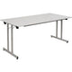 Table rabattable sodematub ft168tpmu-9500 rectangulaire gris