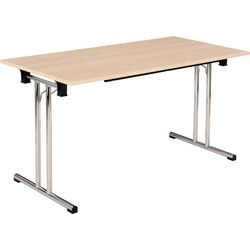 Table rabattable sodematub ft147tpch-6g00 rectangulaire érable