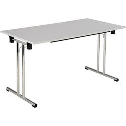 Table rabattable sodematub ft147tpch-9g00 rectangulaire grise