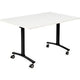Table rabattable sodematub fthv3128r-q400 rectangulaire blanc
