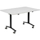 Table rabattable sodematub fthv3128r-r400 rectangulaire grise