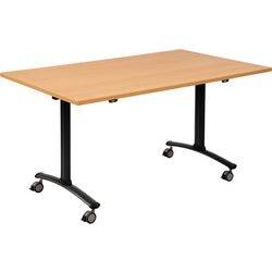 Table rabattable sodematub fthv3148r-l400 rectangulaire en hêtre