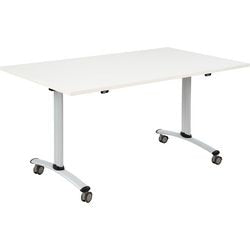 Table rabattable sodematub fthv3148r-q500 rectangulaire blanc