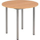 Table ronde sodematub ft080rond-1515 hêtre rond