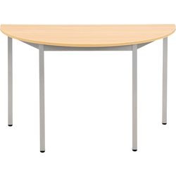 Table sodematub ft126dero-b515 chêne trapézoïdal marron