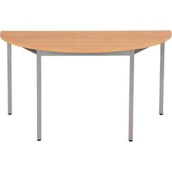 Table sodematub ft147dero-1515 hêtre semi-circulaire
