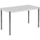 Table sodematub ft147rect-9213 rectangulaire grise