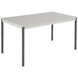 Table sodematub ft148rect-9213 rectangulaire grise