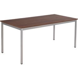 Table sodematub ft168rect-5515 rectangulaire en noyer
