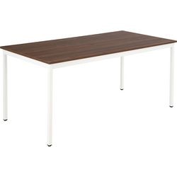 Table sodematub ft168rect-5c1c rectangulaire en noyer