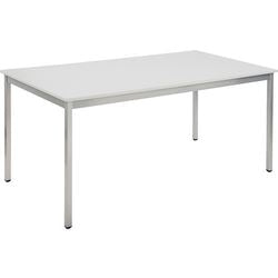 Table sodematub ft168rect-9515 rectangulaire grise