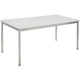 Table sodematub ft168rect-9515 rectangulaire grise