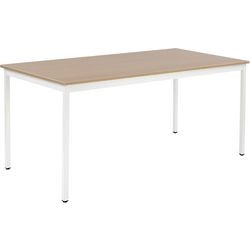 Table sodematub ft168rect-bc1c rectangulaire chêne marron