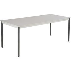 Table sodematub ft188rect-9213 rectangulaire grise