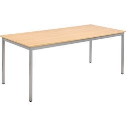 Table sodematub ft188rect-b515 rectangulaire chêne marron