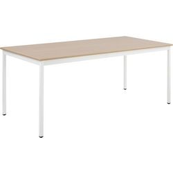 Table sodematub ft188rect-bc1c rectangulaire chêne marron