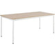 Table sodematub ft188rect-bc1c rectangulaire chêne marron