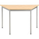 Table sodematub ft126trap-b515 chêne trapézoïdal marron