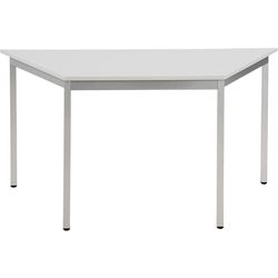 Table sodematub ft147trap-9515 trapézoïdale grise