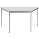 Table sodematub ft147trap-9515 trapézoïdale grise