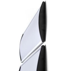 Tableau d'information showdown isa4 aluminium argent