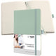 Bloc-notes sigel co336 couverture souple vert menthe