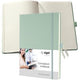 Bloc-notes Sigel Co680 couverture rigide vert menthe