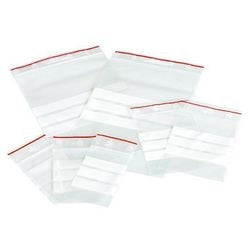 Sacs grip bandes inscriptibles 120 x 50 mm pp transparent