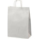 Sac en papier s blanc 8,7 l 240x110x330 mm