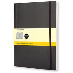 Carnet moleskine xl couverture souple noir