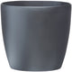 Elho brussels roues rondes 47 - grand pot de fleurs pour l'intérieur - 100% plastique recyclé - ø 46,5 x h 43,5 cm - anthracite