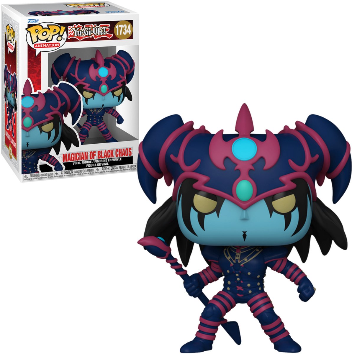 Funko-pop ! animation : yu-gi-oh ! magicien du chaos noir #1734