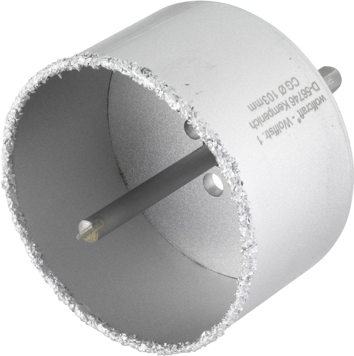 Wolfcraft - scie cloche 103 mm - revêtue de carbure avec mandrin de serrage - 3899000