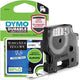 Ruban d'étiquettes dymo d1 vinyle durable 12 mm x 5,5 m noir sur blanc