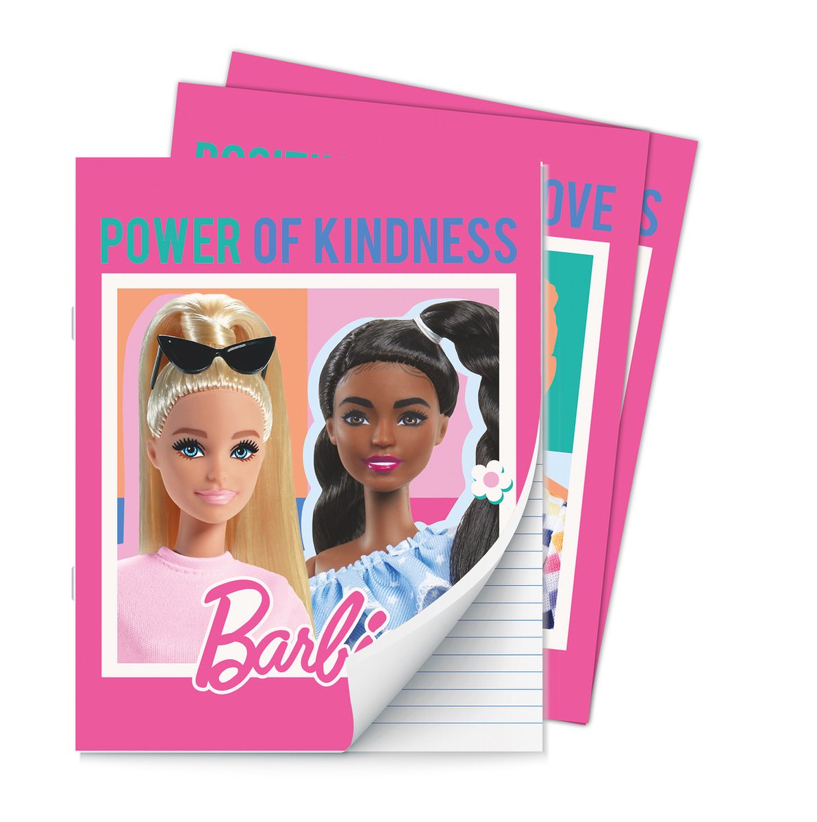 Interstat barbie a5 cahier ligne 3-pack