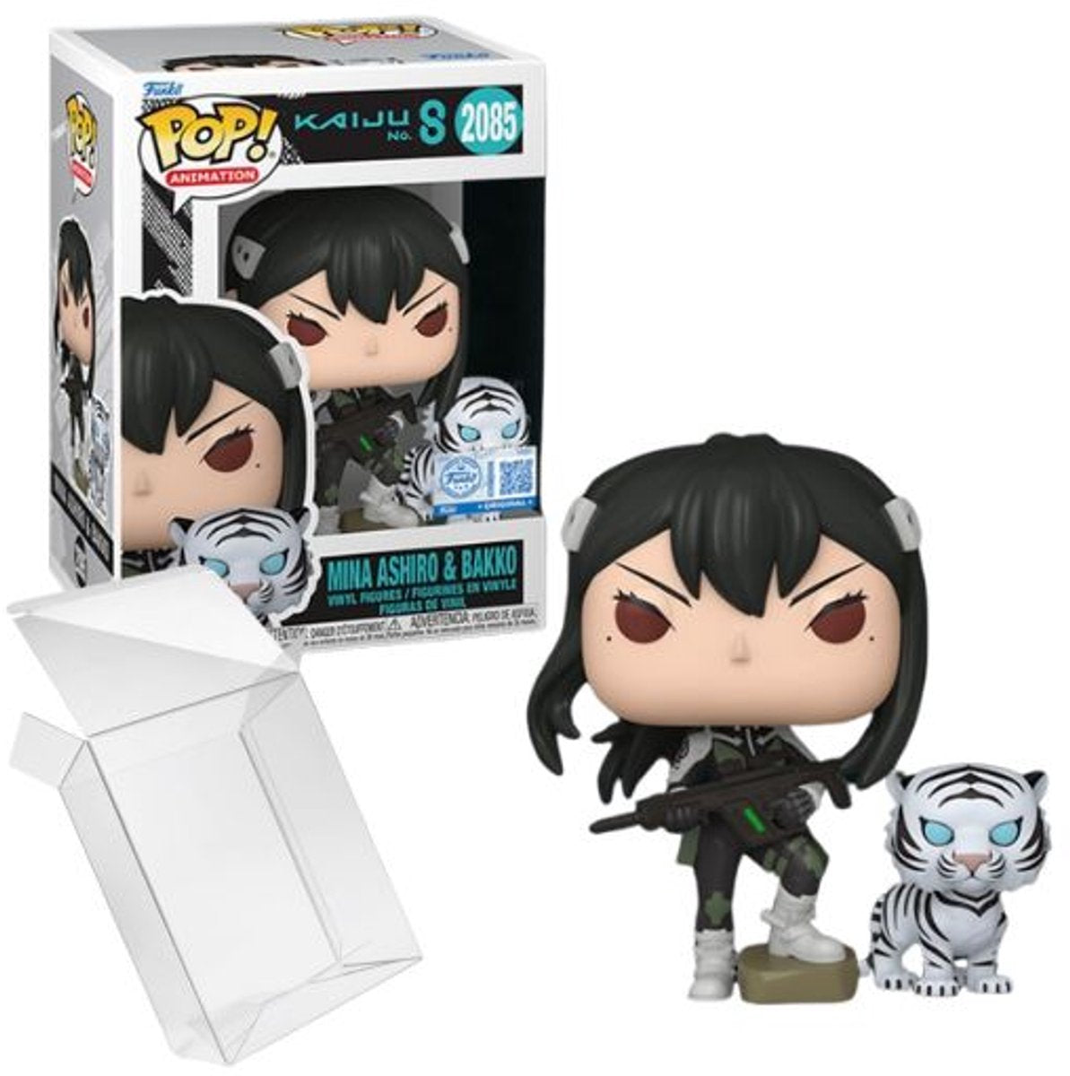 Funko-pop ! animation : kaiju no. 8 - Mina Ashiro Bakko #2085 édition spéciale