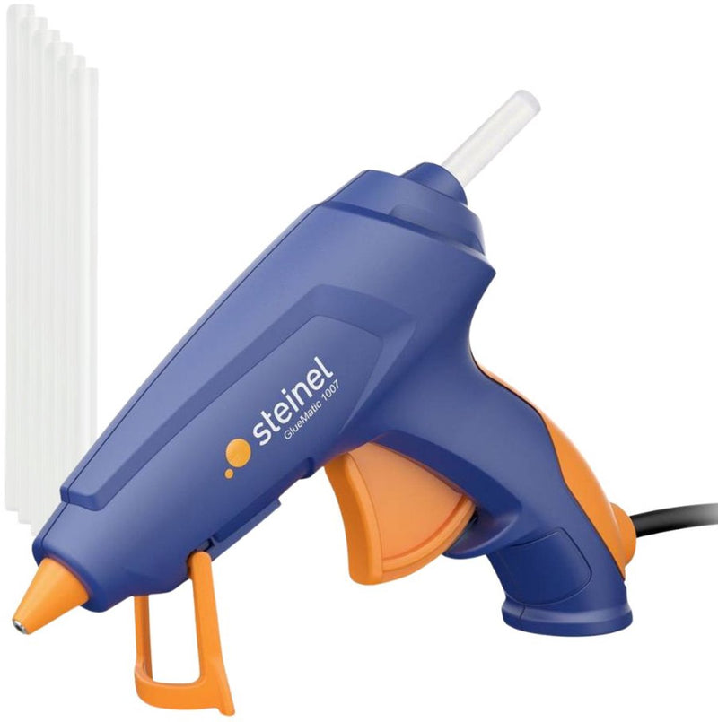 Pistolet à colle Steinel Gluematic 1007-lt - fonctionne à basse température - convient aux enfants - incl. 6 bâtons de colle