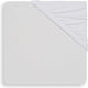 Jollein - drap housse bébé coffret matelas jersey (blanc) - coton - drap housse bébé, coffret drap housse - 75x95cm