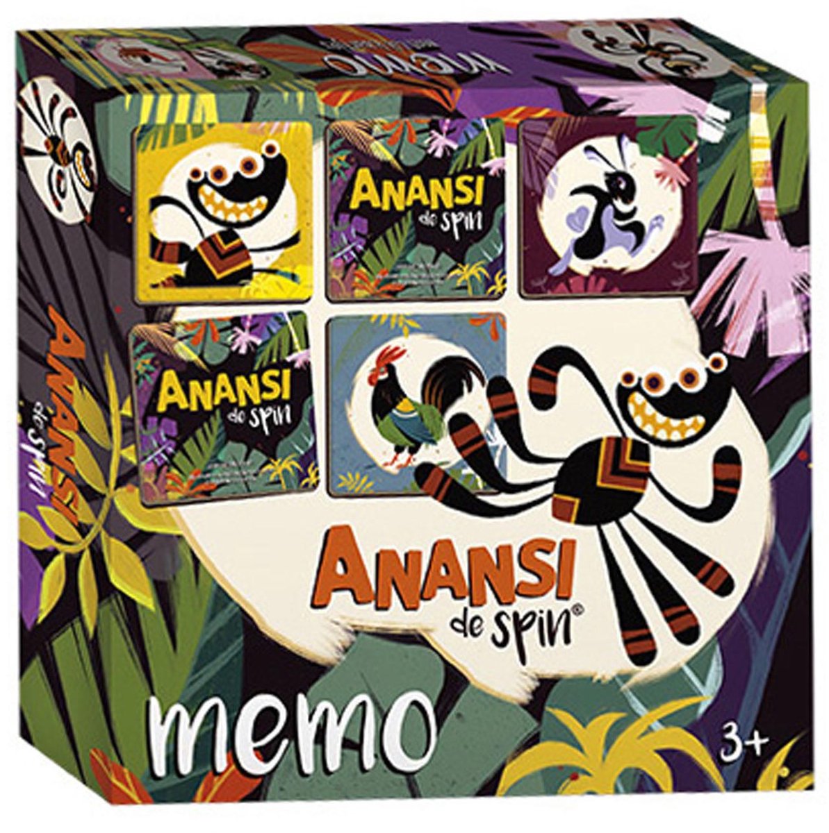 Bambolino toys anansi de spin mémo