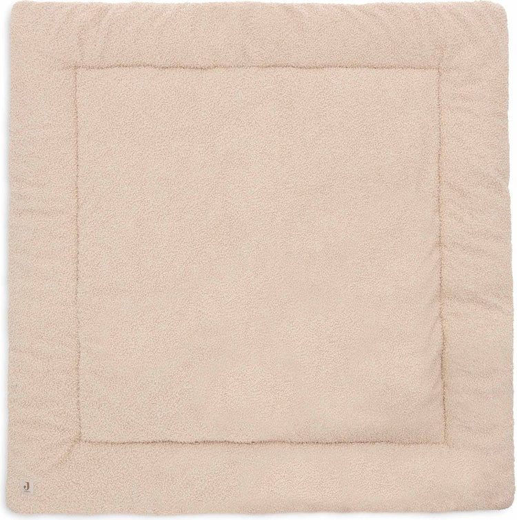 Tapis de parc Jollein 100x100cm - tapis de jeu bébé - boucle naturel
