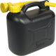 Jerrican, 5 litres, noir