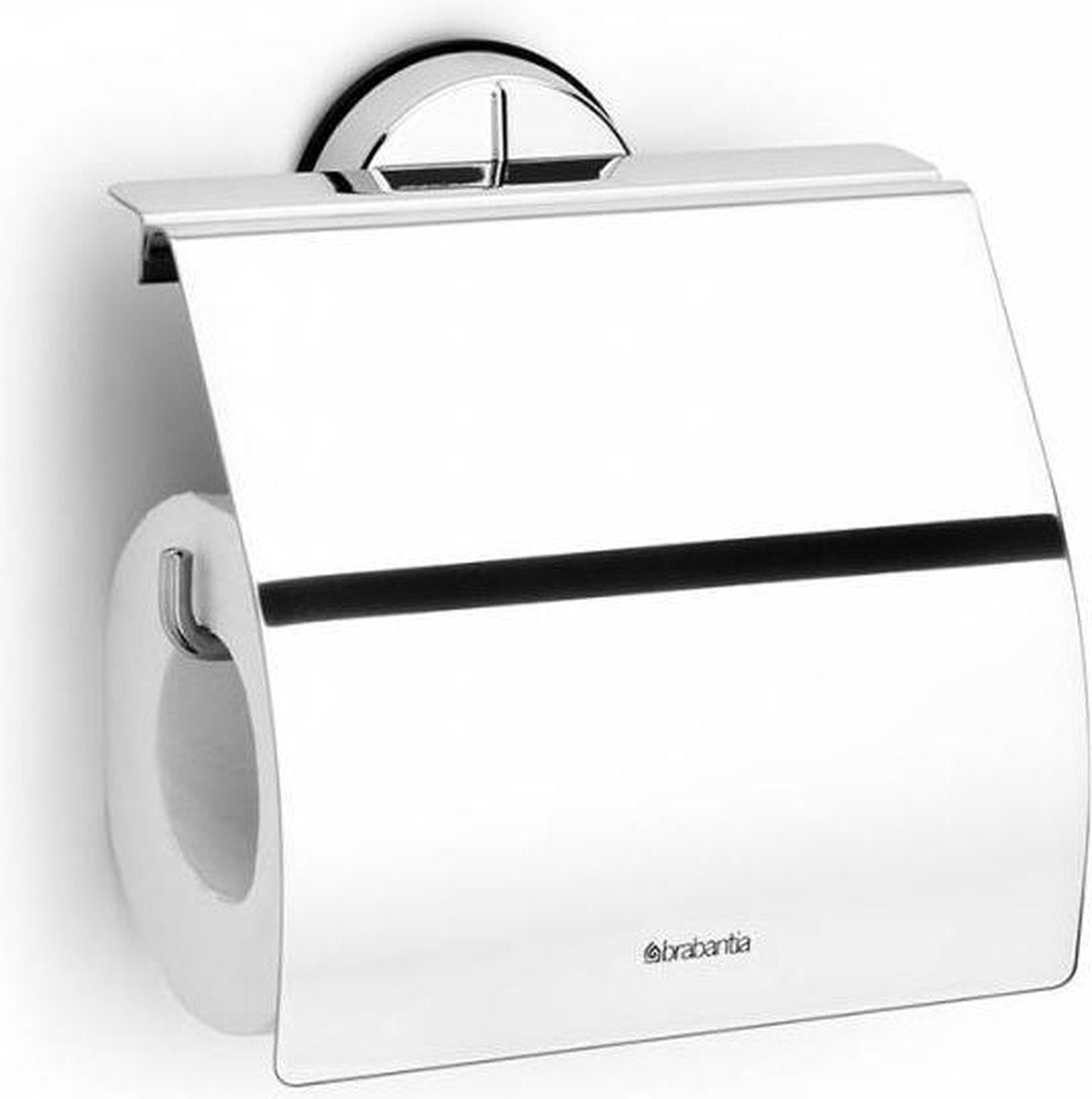 Porte-rouleau de papier toilette Brabantia - suspendu - acier brillant