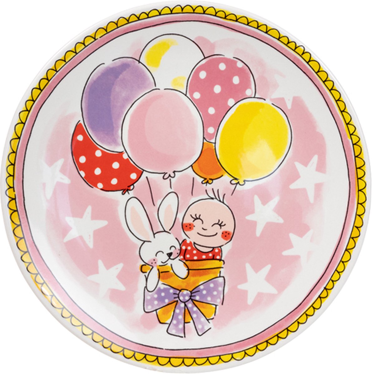 Blond Amsterdam, spéciaux, assiette 22 cm bébé fille