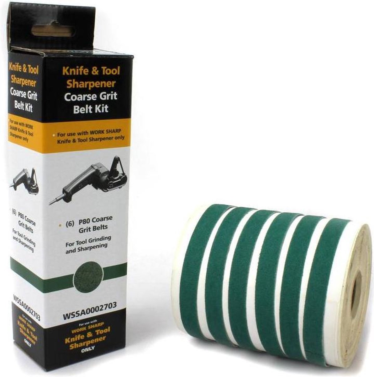 Bandes abrasives tranchantes pour travail, 6 pièces k6000, ébavurage